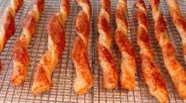 Cheese Straws - Cheesy Breadsticks Recipe