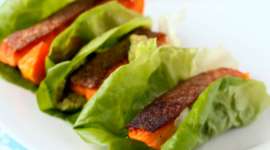 Arctic Char Lettuce Wraps