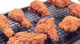 Super crunchy fried chicken