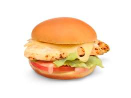 Elevation Burger Sriracha Chicken Sandwich