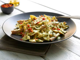 Romano's Macaroni Grill Pesto Chicken Farfalle