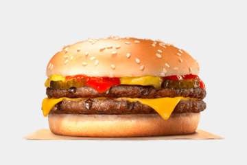 Burger King Double Cheeseburger