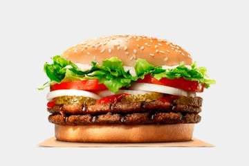 Burger King Double Whopper Sandwich