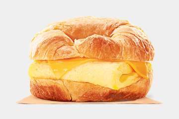 Burger King Egg & Cheese CROISSAN'WICH