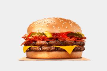 Burger King Bacon Double Cheeseburger