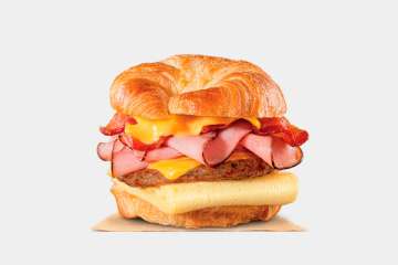 Burger King Fully Loaded Crossanwich