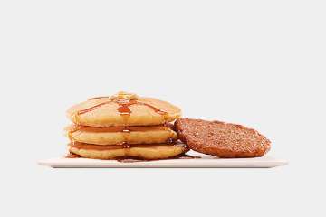Burger King Pancakes & Sausage Platter