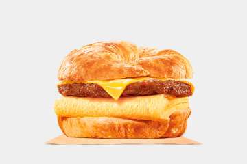 Burger King Sausage, Egg & Cheese CROISSAN'WICH