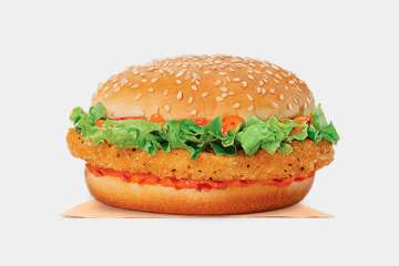 Burger King Spicy Crispy Chicken Jr.