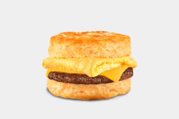 Carl's Jr. Sausage, Egg & Cheese Biscuit