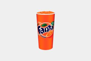Carl's Jr. Fanta Orange