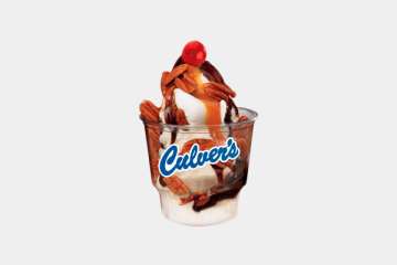 Culver's Turtle Sundae