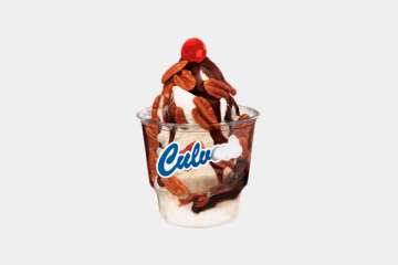 Culver's Fudge Pecan Sundae