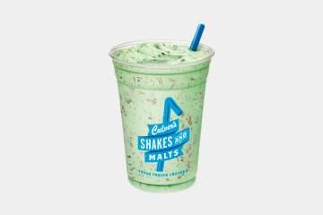 Culver's Mint Chip Shake