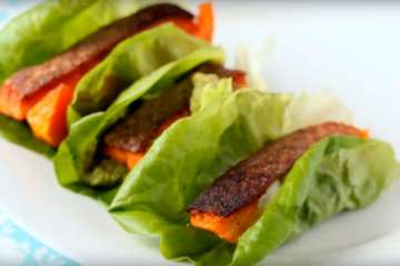 Arctic Char Lettuce Wraps