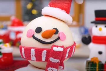 Cute Miniature Snowman Cake Decorating 2022