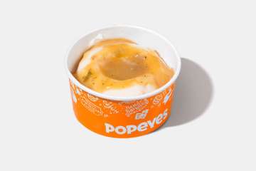 Popeyes Regular Mashed Potatoes with Cajun Gravy