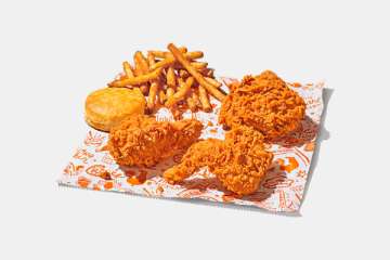 Popeyes 3Pc Classic Signature Chicken Combo - White