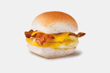 White Castle Breakfast Slider