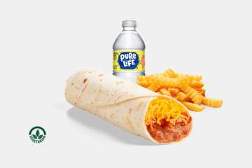 Del Taco Bean & Cheese Burrito Kid Loco Meal
