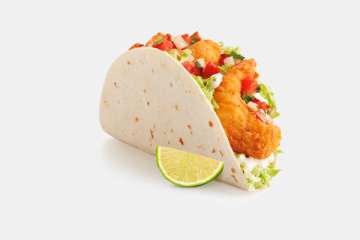 Del Taco Crispy Jumbo Shrimp Taco