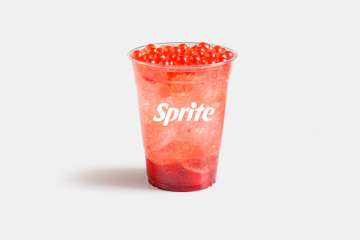 Del Taco NEW Double Strawberry Sprite Poppers