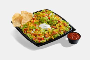 Del Taco Taco Salad with Grilled Chicken
