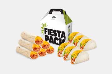 Del Taco 6 Grilled Chicken Tacos & 6 Bean & Cheese Burritos