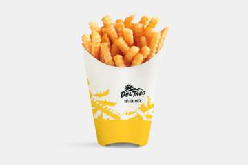 Del Taco Crinkle Cut Fries