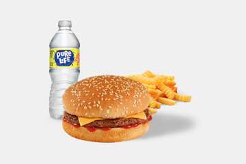 Del Taco Cheeseburger Kid Loco Meal