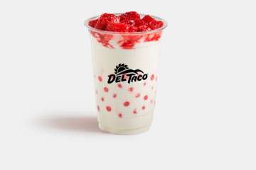 Del Taco NEW Double Strawberry Mini Shake Poppers