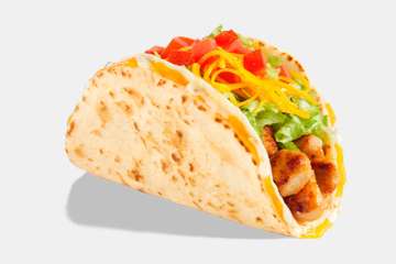Del Taco Grilled Chicken Stuffed Quesadilla Taco