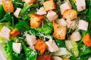 Au Bon Pain Chicken Caesar Asiago