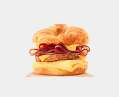 Burger King King CROISSAN'WICH with Ham & Sausage