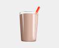 Burger King low fat chocolate milk