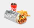 Del Taco Epic Combo Beef & Bean Burrito Meal