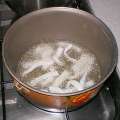 Calamaries in the pan