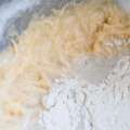 yeast and flour