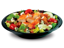Culver's Cranberry Bacon Bleu Salad with Grilled Chicken
