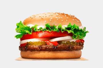 Burger King WHOPPER JR. Sandwich