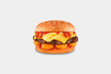 Carl's Jr. Breakfast Burger