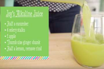 Joy's Green Alkaline Juice Recipe
