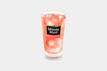 Carl's Jr. Minute Maid Strawberry Lemonade