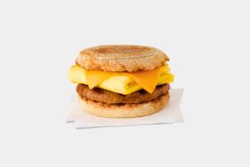 Chick-fil-A Egg & Cheese Muffin (Sausage or Bacon)