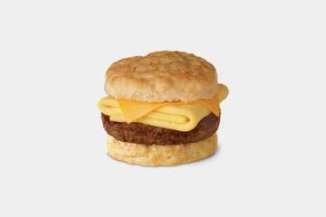 Chick-fil-A Sausage, Egg, and Cheese Biscuit