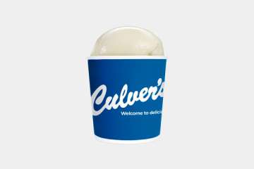 Culver's Vanilla Frozen Custard - Pints & Quarts