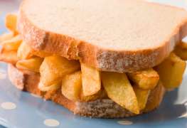 How to eat chip butties
