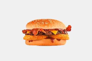 Hardee's Western Bacon Cheeseburger