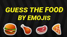 Can You Guess The Food By Emoji