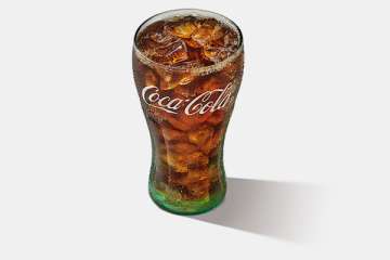 Popeyes Medium Coca-Col